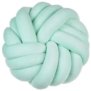 Knotenkissen Für Sofa, Bett, Dekoration, Dekokissen, Ballkissen, 35 X 35 Cm, Babyzimmerdekoration, Handgefertigtes Spielzeug, Kreatives Geschenk (grün)