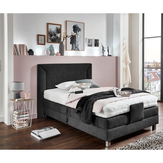 Westfalia Schlafkomfort Boxbett, mit Motor schwarz 134 cm x 214 cm