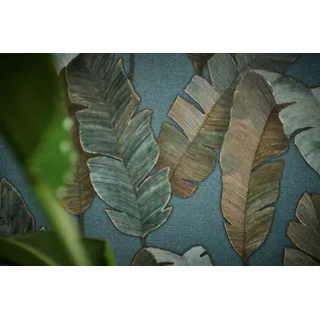 A.S. Création Metropolitan Stories Vliestapete 10,05 x 0,53 m 1 St Blau/Gold 39218-3