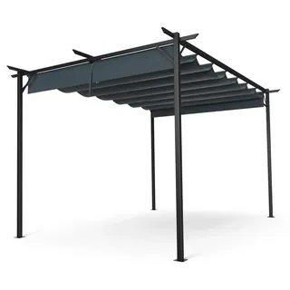 Blumfeldt Pergola 3 x 4 m Dunkelgrau