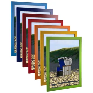 myposterframe Einzelrahmen Bilderrahmen Bunt Juno, (1 Stück), 40x40 cm, Gelb, MDF gelb 40 cm x 40 cm