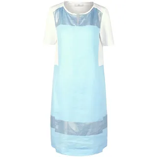 Kleid aus 100% Leinen Riani blau, 36