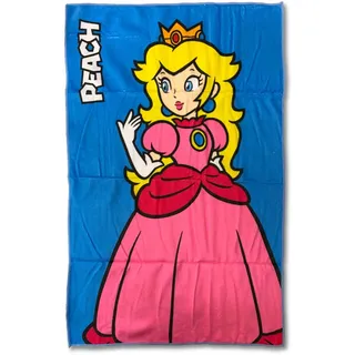 telo sport Super Mario Peach Handtuch 50 x 80 cm, Kinderhandtuch