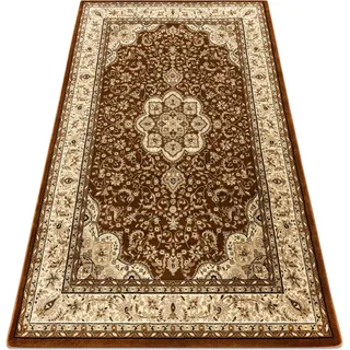 Teppich Royal Agy Modell 0521 Braun Brown 200x400 Cm