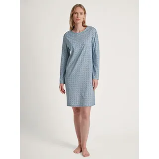 CALIDA Nachthemd DAMEN Nachthemd blau