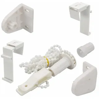 LIEDECO Zubehör-Set für Klemmfix-Rollos Weiß