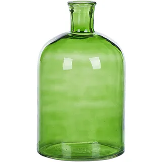Beliani Dekovase Pulao Glas 31 cm Grün