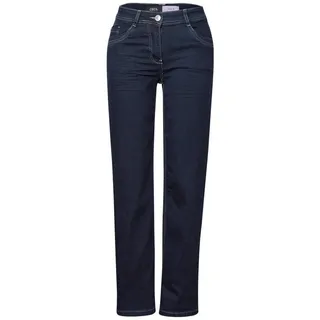 Cecil Rinsed Straight Leg Jeans - 27W / 30L