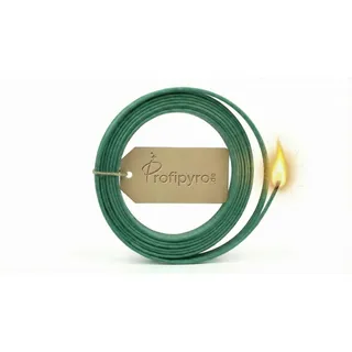profipyro.de 10m Rolle Visco Zündschnur Rolle * Grüne Visco 2,5mm * Anzündlitze (10m-Rolle; Brenndauer: 80 Sek./Meter)