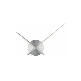 3d-uhrzeiger – Timelike Diy – Große 3d-wanduhrzeiger – Wanddekoration. Quarzuhr. Zubehör (silber) – Crezuo