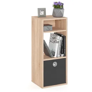 komto Bücherregal 33,8 x 30,7 x 80,4 cm Sonoma Eiche
