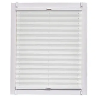 Büscher Sunlines Plissee »Crepe« Lichtschutz 55 cm breit weiß, 55x150 cm