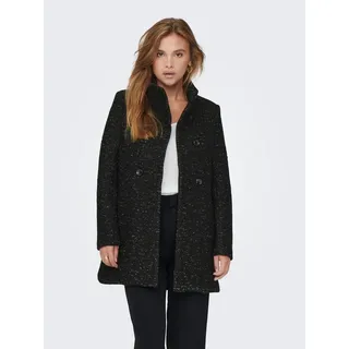 ONLY Langjacke ONLNEWSOPHIA WOOL COAT OTW CC Materialmix schwarz L (40)