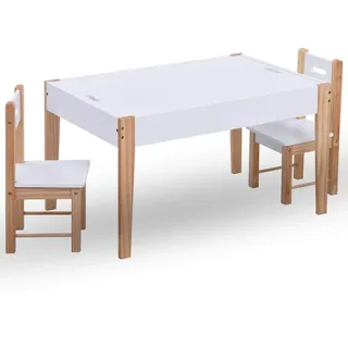 vidaXL Kinderstuhl + Kindertisch, Clementine (Kindersitzgruppe)
