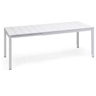 Nardi Rio Ausziehtisch 210 x 85 x 76 cm weiß