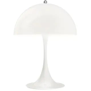 Louis Poulsen Panthella Tischleuchte 320 Acryl Opal Weiß