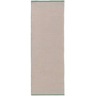benuta Pure In- & Outdoor-Läufer Fion Beige/Grün 70x200 cm - Teppich für Balkon, Terrasse & Garten