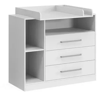 Vicco Wickelkommode Olina, Weiß, 110 x 93 cm