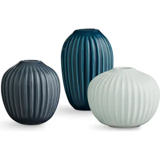 Kähler Hammershøi Vase 10 cm Grün