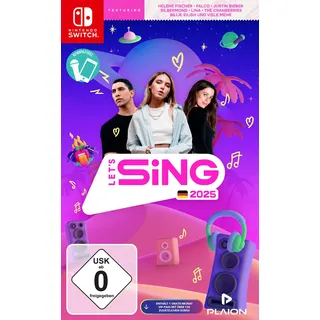 plaion Let's Sing 2025 - Edition (PEGI) (Nintendo Switch)