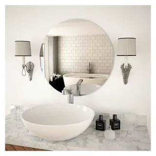 vidaXL Wandspiegel 60 x 60 cm Grau