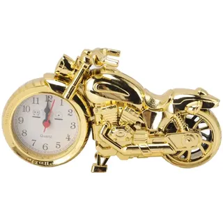 Vintage-motorradwecker Für Kinder – Mechanisches Simulationsmodell, Raffiniertes Design – Für Schreibtisch, Schlafzimmer, Auto – Gold 168d