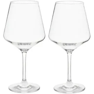 gimex Solid Line Weinglas, 2er Set, 465ml