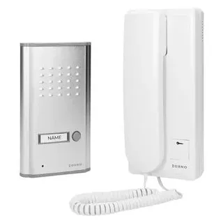 Orno Fossa Gegensprechanlage 1 Einfamilienhaus für Unterputz 4-Draht 230 V AC Nachname Hintergrundbeleuchtung