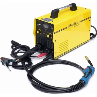 KRAFT&DELE | Fülldraht Schweißgerät Ohne Gas, Inverter MIG/MMA 400A, Schweißgerät, mit Synergischem Drahtvorschub kompakter IGBT Inverter Schw...