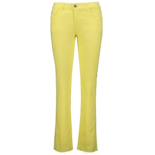 Goldgarn 5-Pocket-Jeans Damen Jeans ROSANGARTEN FLARE (1-tlg) gelb 27