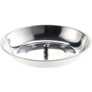 Rosenstein & Söhne Grillschale Ø 30 cm Edelstahl silber