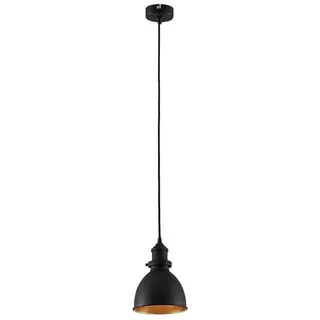 LINDBY Jasminka 1-flg. 15,5 cm abstrakt schwarz/gold