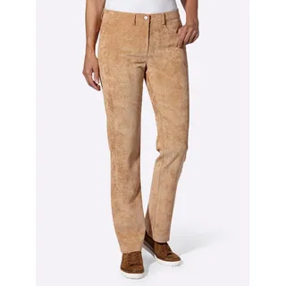 Sieh an! Cord-Hose sportlich Braun 26