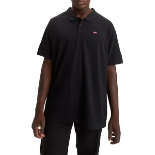Levi's Herren, Big & Tall Housemark Polo T-Shirt, Mineral Black, 5XL