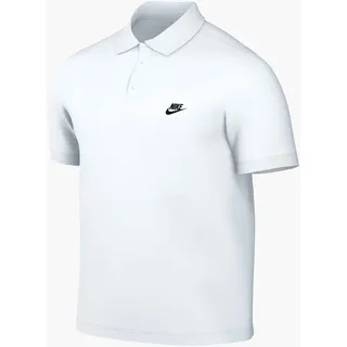 Nike Club Poloshirt Herren 100 white/black M