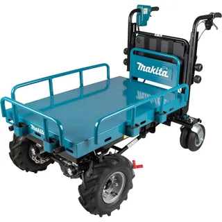 Makita Akku-Schubkarre 2x18V - 300 kg - 0-1,5/5,0 km/h