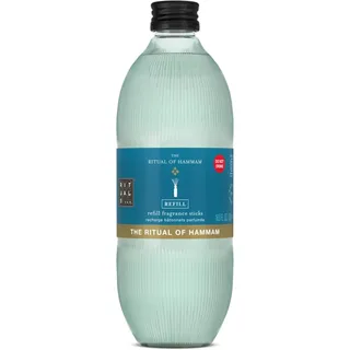 RITUALS Reed Diffuser 1x Nachfüllpack The Ritual of Hammam - Zweifach nachfüllbar – Duftstäbchen mit Eukalyptus und Rosmarin – Reinigender Raumduft - 1x 500ml