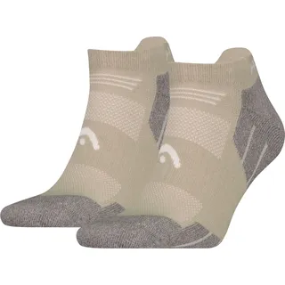 Head HIKING ALL CLIMATES Sneakersocken 2 Paar grau 43-46