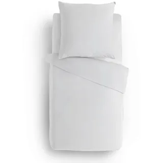Diesel Bettwäsche Diesel, Weiß, Textil, Uni, 155x220 cm, Oeko-Tex® Standard 100, pflegeleicht, Schlaftextilien, Bettwäsche, Bettwäsche, Perkal-Bettwäsche