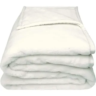 Zoeppritz Plaid The Blanket Farbe offwhite Größe 150x200 - Weiß