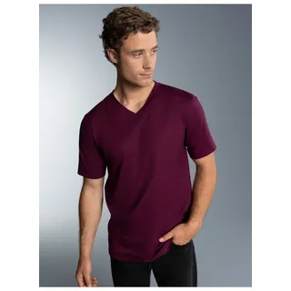 TRIGEMA V-Shirt DELUXE lila XL