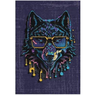 Bamyum Fearless Kinderteppich 160 x 230 cm Bunt