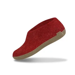Glerups dk Hausschuh Rot 37