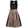 Midi Dirndl schwarz beige 46