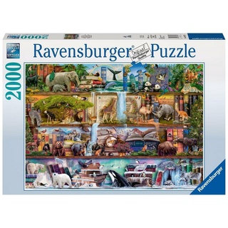 Ravensburger Puzzle »Aimee Steward: Großartige Tierwelt. Puzzle 2000 Teile«, Puzzleteile