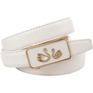 Anthoni Crown Damengürtel Leder 95 weiß