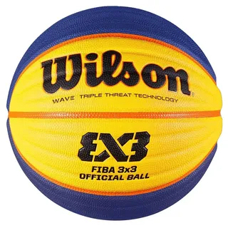 Wilson Basketball Gelb/Blau 6