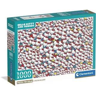 CLEMENTONI Hello Kitty 1000 Teile