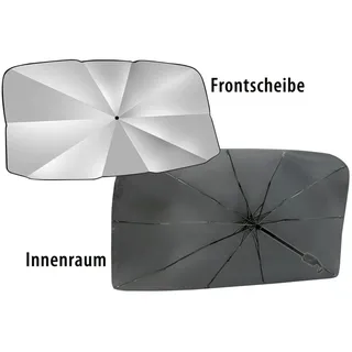 CARTREND Sonnenschirm für Frontscheibe 135 x 120 cm
