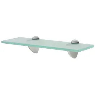 ARKEM Schwebendes Regal Glas 30x20 cm 8 mm Wandregal Ohne Bohren Waschbecken Ablage